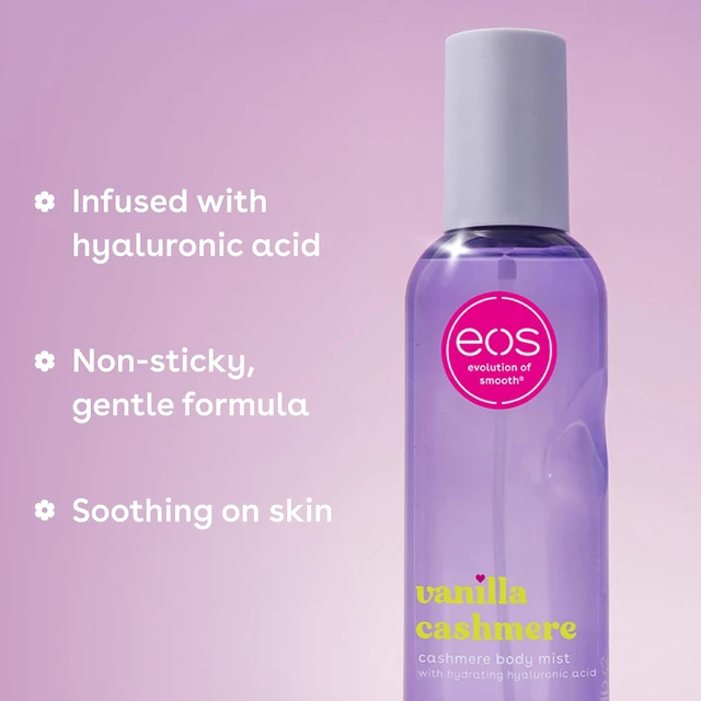 Alt view image 6 of 7 - Eos Cashmere Body Mist Vanilla, 6 fl oz, Body Spray for Women, Vegan