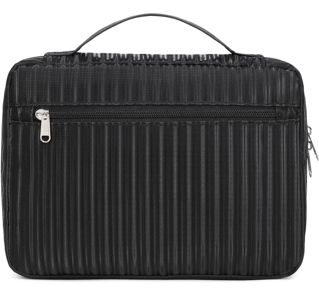 Alt view image 7 of 7 - JIANYA Bible Cover Case with Handle and Zippered Pocket, Black
