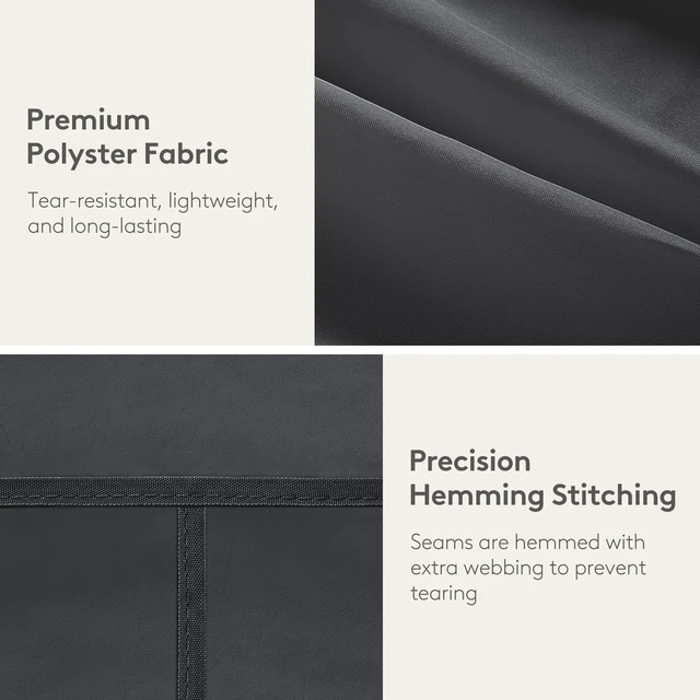 Alt view image 4 of 6 - Lifewit 90L Laundry Bag Backpack Travel, Gray