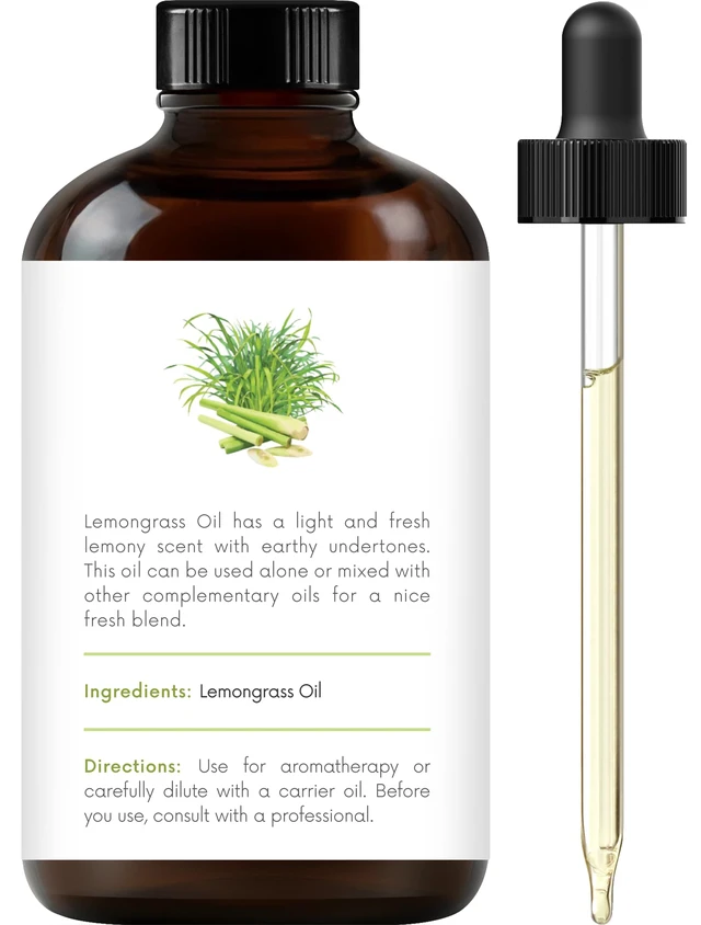 Alt view image 6 of 7 - Handcraft Blends Lemongrass Essential Oil, 4Fl Oz
