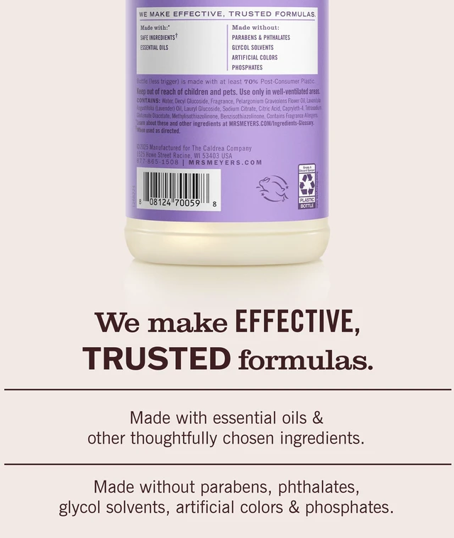 Alt view image 6 of 7 - MRS. MEYER'S CLEAN DAY Multi-Surface Everyday Cleaner, 16.0 Fluid Ounce
