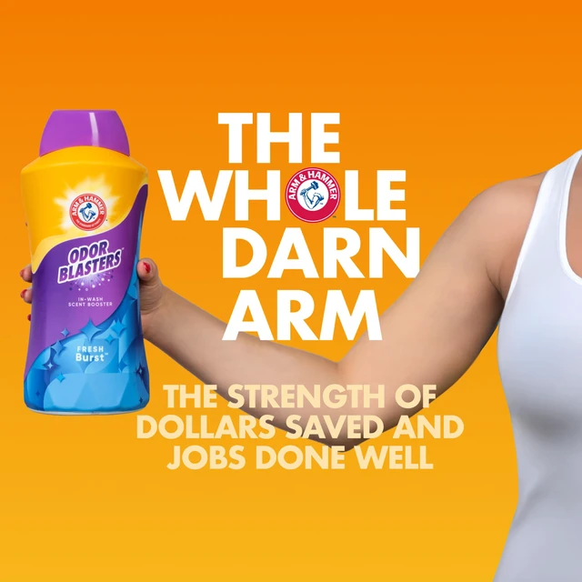 Alt view image 6 of 7 - ARM & HAMMER Odor Blasters Laundry Scent Booster, Fresh Burst Scent, 24 Oz