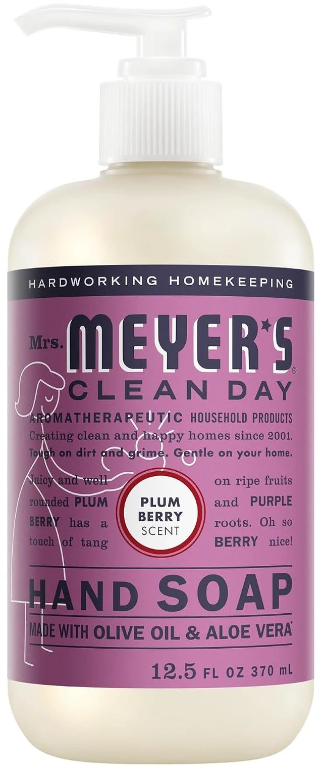 Main image of Mrs. Meyer's Clean Day, Hand Soap, Plum Berry Scent, 12.5 Fl Oz