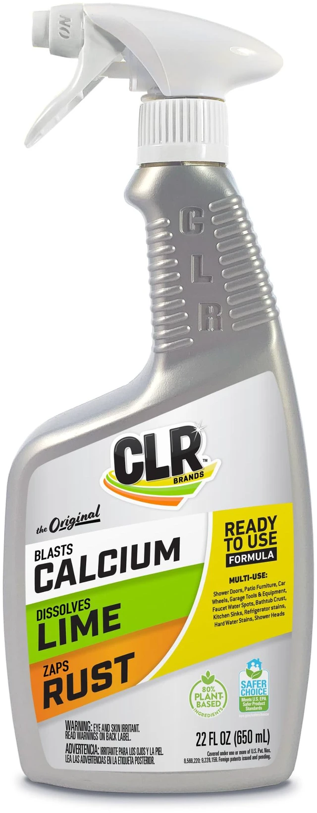 Main image of CLR Brands Calcium Lime & Rust Remover 22 oz. Spray Bottle,