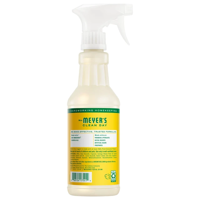 Alt view image 4 of 7 - Mrs. Meyer's Clean Day Multi-Surface Cleaner, Honeysuckle, 16 fl oz