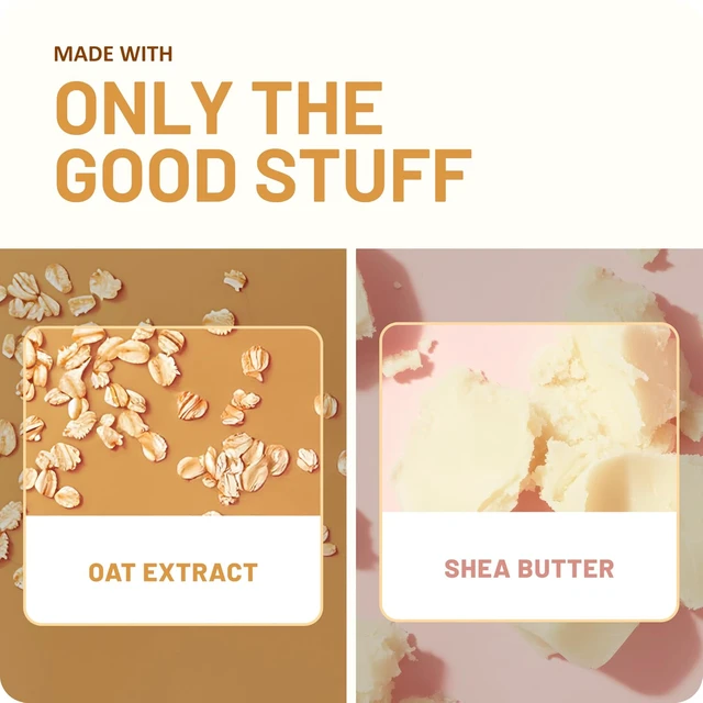 Alt view image 5 of 6 - St. Ives Oatmeal & Shea Butter Body Wash, 100% Natural Extracts, Moisturizing Body Soap, Comforting Warm Fragrance, 22oz