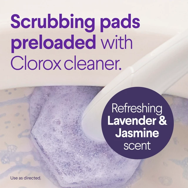 Alt view image 6 of 6 - Clorox Scentiva ToiletWand Refills, Lavender and Jasmine, 10 Count