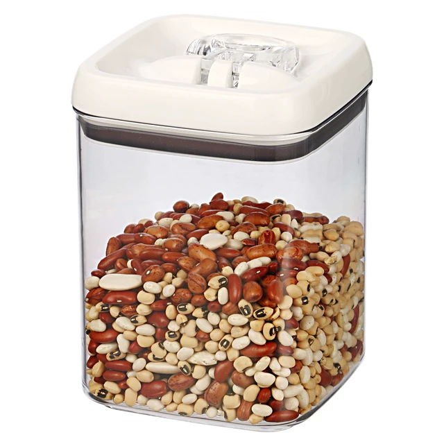 Alt view image 3 of 6 - Better Homes & Gardens Flip-Tite Square 7.2 Cup Food Storage Canister