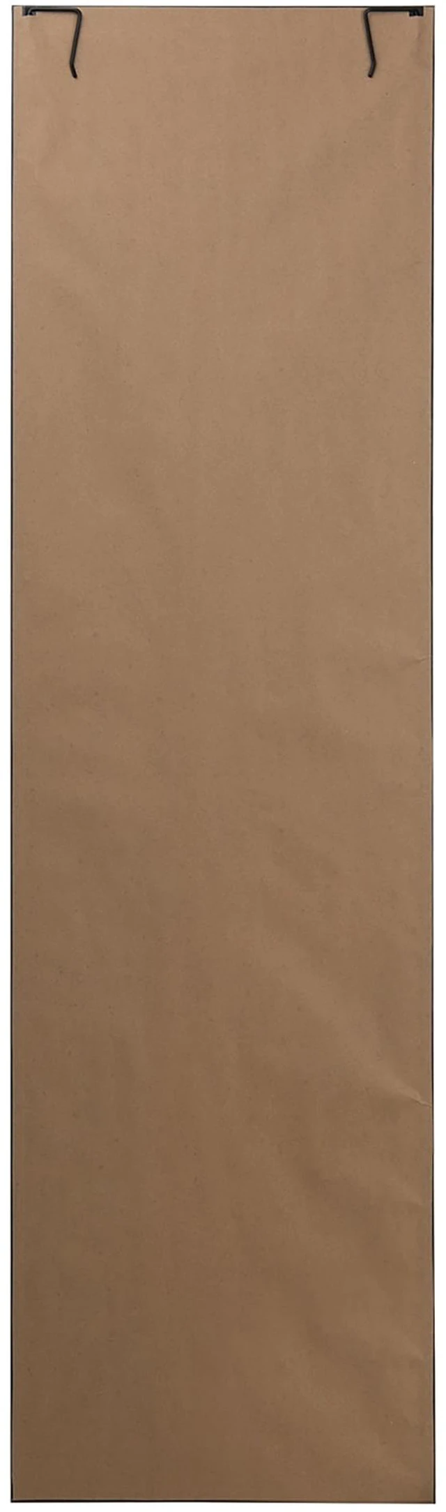 Alt view image 4 of 6 - Mainstays Over-the-Door Rectangular Mirror, Black, 14.25in x 50.45in