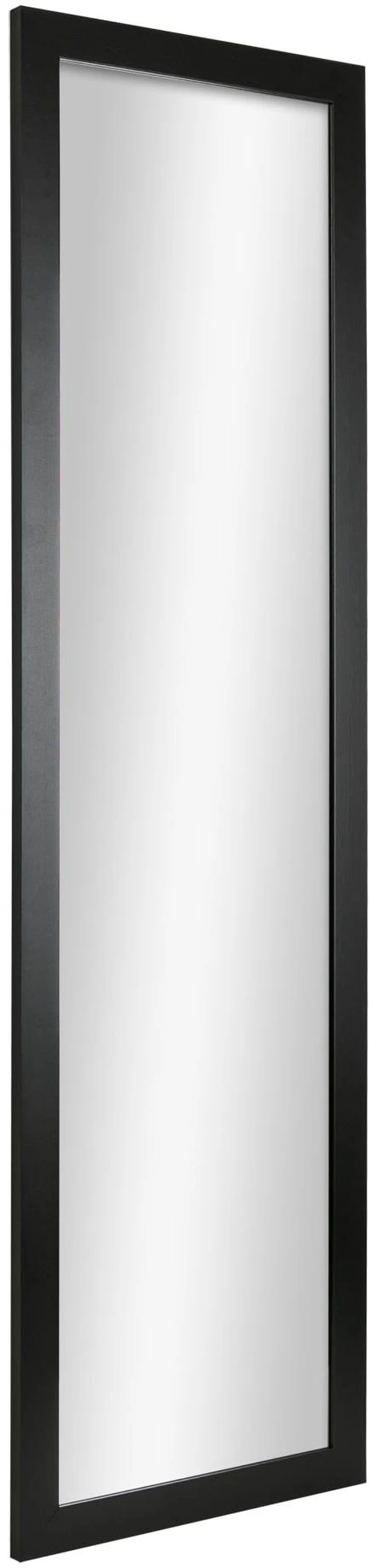 Alt view image 5 of 6 - Mainstays Over-the-Door Rectangular Mirror, Black, 14.25in x 50.45in
