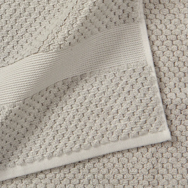 Alt view image 2 of 6 - Better Homes & Gardens Signature Soft Cotton Popcorn Textured Hand Towel, Soft Silver