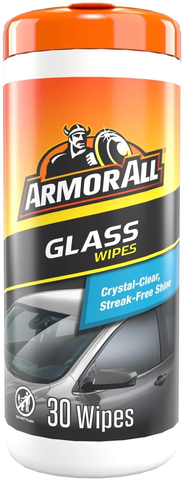 Main image of Armor All Automotive Ammonia Free Glass Cleaner Wipes, 30 Count