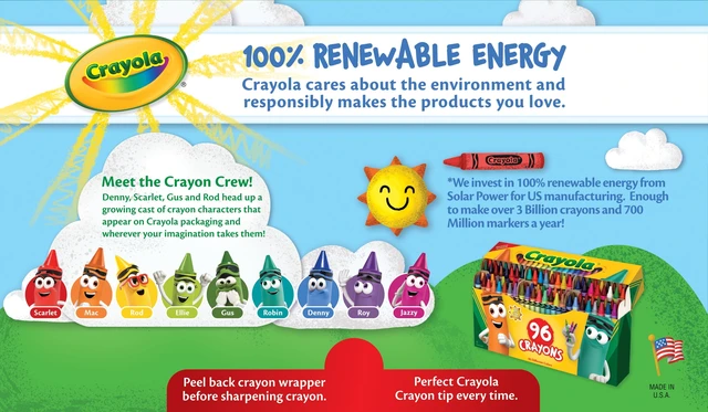 Alt view image 4 of 6 - Crayola Crayon Set, 96 Ct, Classroom Must Haves, Back School Supplies for Teachers and Students, Coloring Gift for Kids, Ages 4+