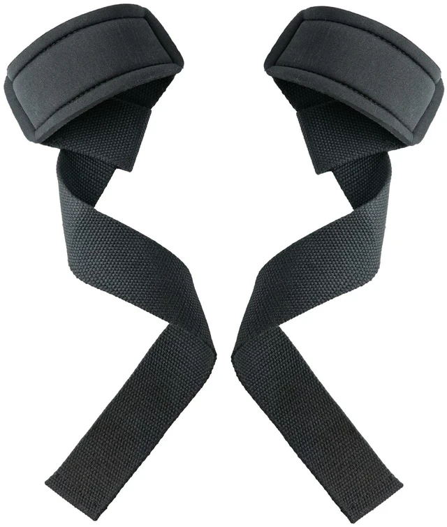 Main image of Lifting Wrist Straps for Weightlifting, Deadlifts, Strength Training, Gym Workout, Soft Cotton Wrist Wraps with Neoprene-Padded Support, Premium Strap for Men & Women