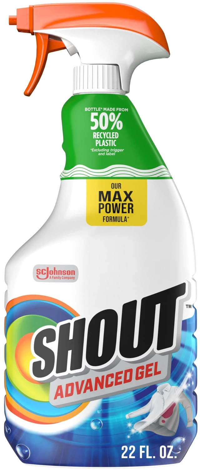 Main image of Shout Advanced Gel Laundry Stain Remover Spray, 22oz, (1-Pack)