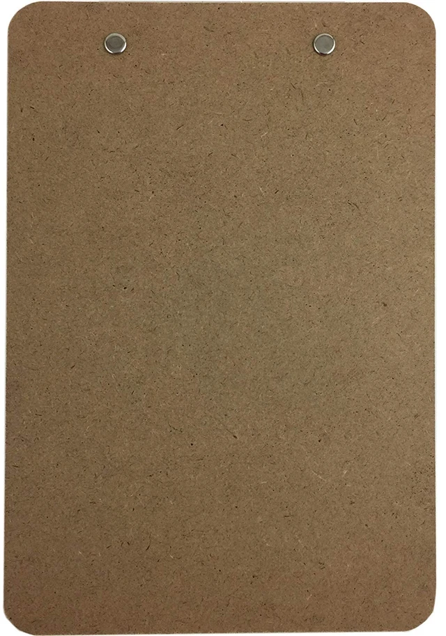 Alt view image 5 of 5 - Trade Quest Small 6'' x 9'' Clipboard Low Profile Clip Hardboard (1-Pack)