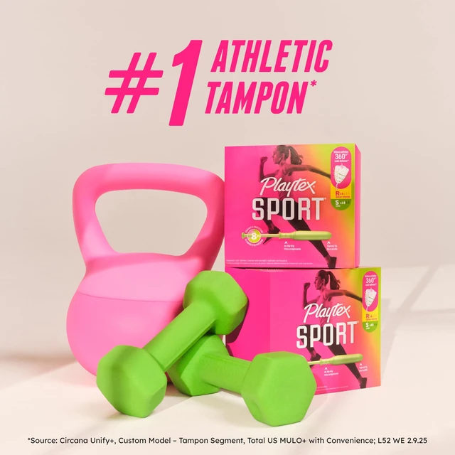 Alt view image 4 of 6 - Playtex Sport Tampons Super, with 360 Leak Defense, Fragrance Free, 48 ct