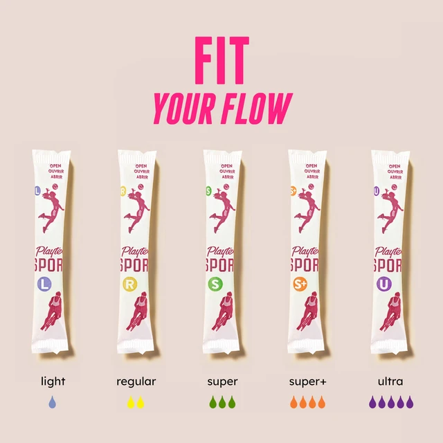Alt view image 5 of 6 - Playtex Sport Tampons Super, with 360 Leak Defense, Fragrance Free, 48 ct