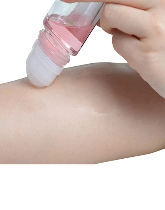 Alt view image 2 of 4 - 3 Pcs 30ml Frosted Glass Roll On Bottles Deodorant Container Empty Refillable Travel DIY Deodorant Bottles With Plastic Roller Balls For Lip Balm Lotion Sunscreen Essential Oil Perfumes Cosmetics DIY