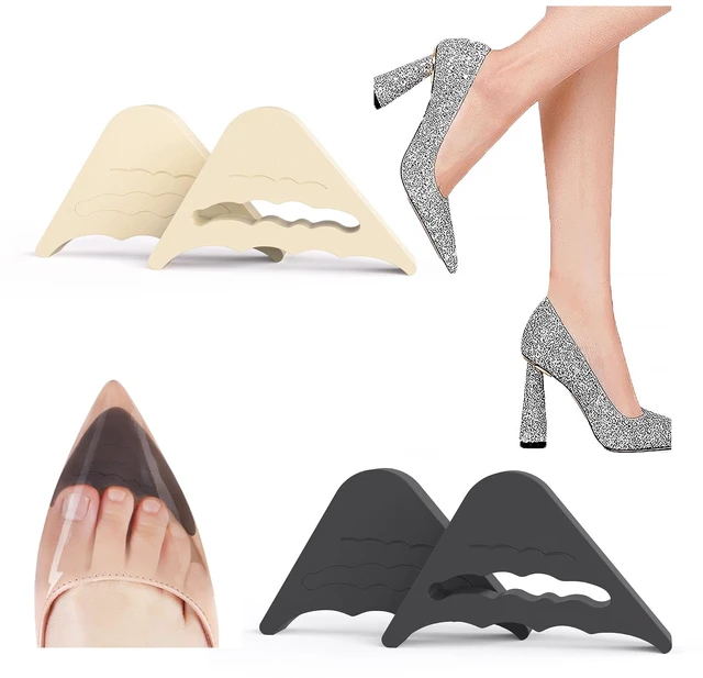 Main image of SooGree Reusable Toe Filler Inserts,Adjustable Toe Plug Shoe Too Big Inserts for Women Men Pumps Flats Sneakers (2Pair)
