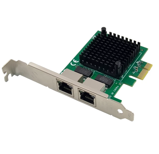 Alt view image 8 of 14 - Dual PCIe 3.1 2.5GBase-T Network Adapter with Intel I225-V / I226-V 2500/1000/100Mbps PCI Express Gigabit Ethernet NIC Card RJ45 LAN Controller for Windows 10/11 with Low Profile Bracket