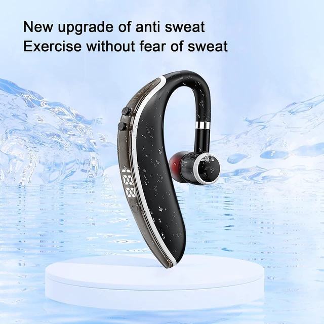 Alt view image 11 of 14 - Wireless Sports Earbuds with Earhooks Single Bluetooth Earpiece Running Over The Ear Ear Buds with Hook for Work Wireless Workout Wrap Around The Ear Earbuds Bluetooth Earphones for Sport