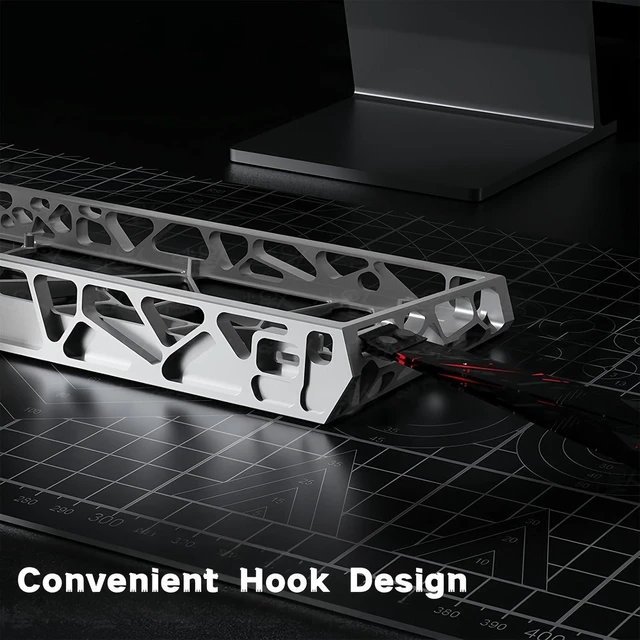 Alt view image 14 of 14 - H60 Aluminum Keyboard Case,Hollow 60% Custom Mechanical Gaming Keyboard Housing Compatible with Wooting60HE/Win60/GH60/MAD60HE Keyboards 61Keys Barebones Keyboard Base for PC Gamer DIY (Purple)