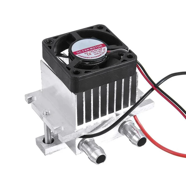 Alt view image 8 of 10 - 1 PC DIY Kit TEC1-12706 Thermoelectric Peltier Module Water Cooler Cooling System 60W Small-scale