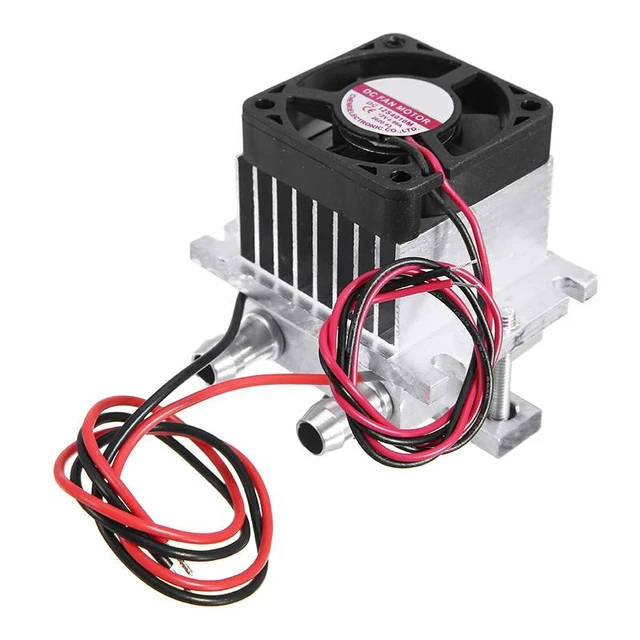 Alt view image 9 of 10 - 1 PC DIY Kit TEC1-12706 Thermoelectric Peltier Module Water Cooler Cooling System 60W Small-scale