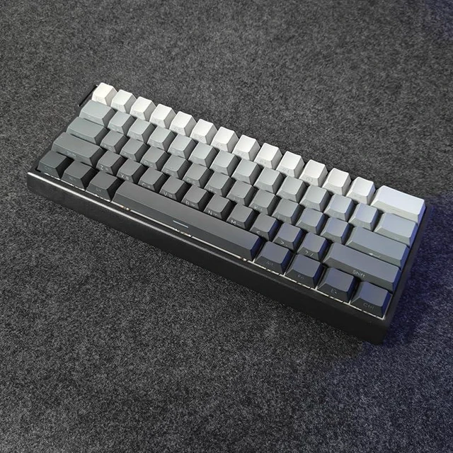 Alt view image 13 of 14 - H60 Aluminum Keyboard Case,60% Compact Customized Mechanical Gaming Keyboard Housing Compatible with Wooting60/Win60/GH60/MADLIONS MAD60HE/61Keys Barebones Keyboard DIY (Black)