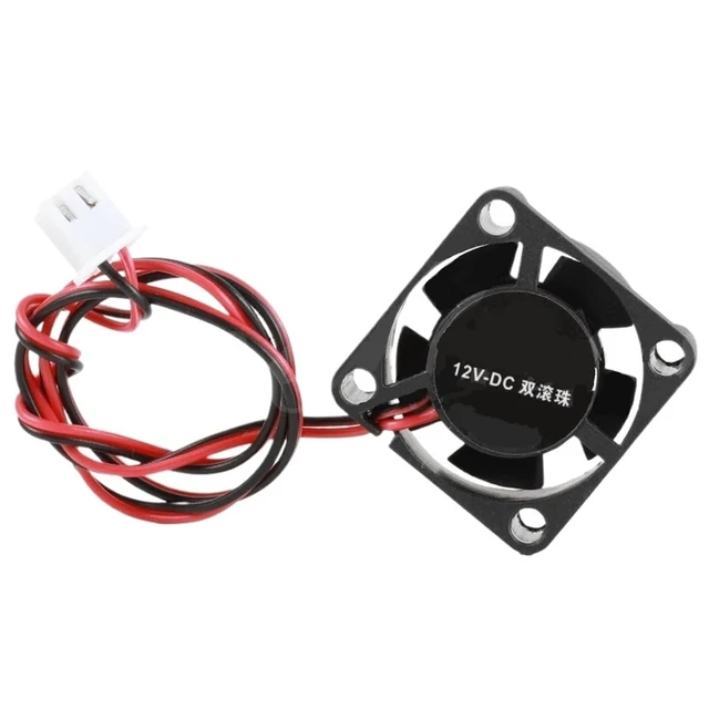 Alt view image 2 of 2 - for Mellow 24V 2510 Fan for 3D Printer Parts Small Cooling Dual Ball for Bear for Goliath for Dragon for ultimaker 2 UM2 for Crazy Extruder Hotend