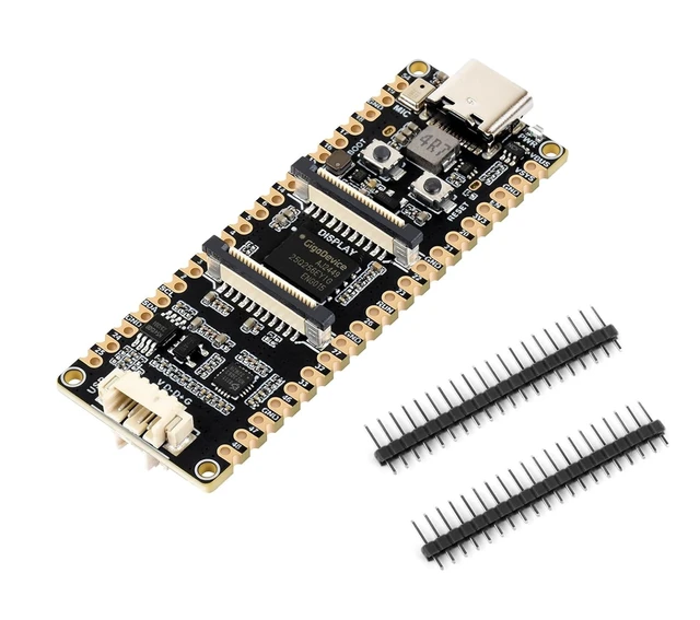 Alt view image 8 of 14 - ESP32-P4-Pico Development Board, Based On ESP32-P4, RISC-V Dual-Core and Single-Core Processors, Rich Human-Machine Interfaces, MIPI-CSI, MIPI-DSI, GPIO Header Compatible with Raspberry Pi Pico Hats