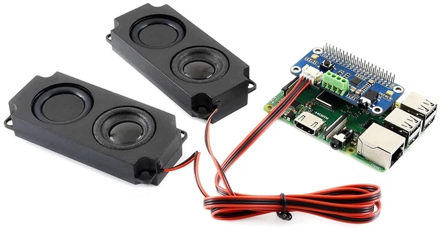 Alt view image 12 of 14 - Audio HAT Module for Raspberry Pi 4B/3B+/3B/2B/B+/A+/Zero/Zero W/Pi Zero WH,WM8960 Hi-Fi Sound Card HAT Stereo CODEC, Play/Record