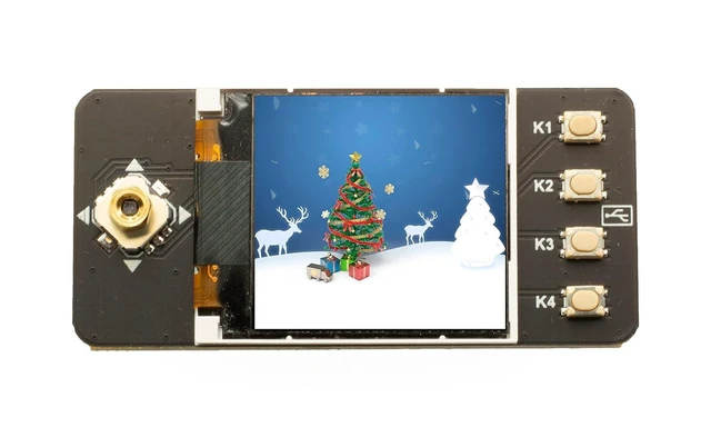 Alt view image 8 of 14 - 1.44inch LCD Display Module for Raspberry Pi Pico, 128×128 Resolution Screen TFT Display Module, 65K RGB, Embedded ST7735S Driver SPI Interface, Compatible with Raspberry Pi Pico Header
