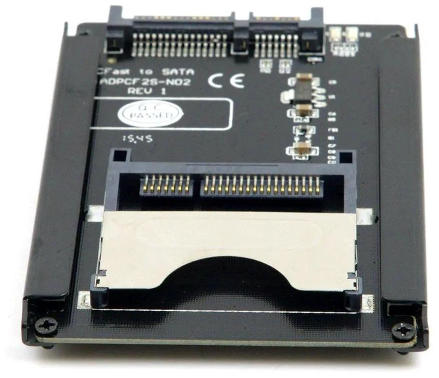 Alt view image 10 of 12 - CFast Card Reader,CFast SSD to 22Pin SATA Adapter with SATA to USB 3.0 Data Power Cable