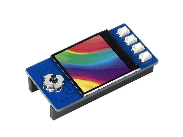 Alt view image 8 of 14 - 1.3 inch LCD Display for Raspberry Pi Pico, IPS Screen Display Module, 65K RGB Colors, 240x240 Pixels, Embedded ST7789 Driver Chip, Using SPI Bus, Compatible with Raspberry Pi Pico Header
