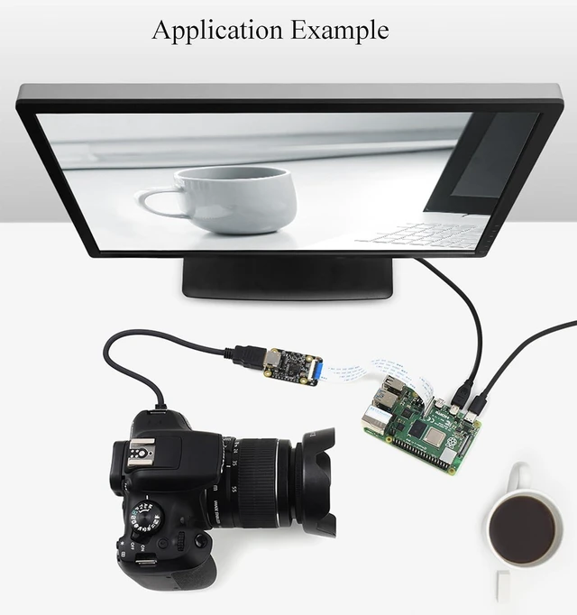 Alt view image 12 of 14 - HDMI to CSI Camera Adapter, Support from HDMI Input up to 1080p 30fps, Compatible with Raspberry Pi 4 Model B/3B+/3B/2B/3A+/Pi Zero/Zero W/WH/Pi Zero 2W, Raspberry Pi CSI Cameras