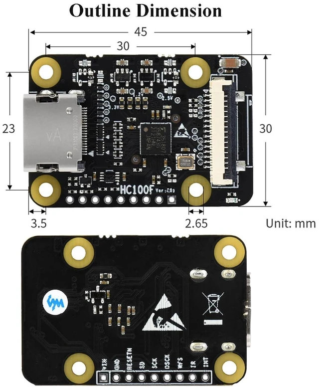 Alt view image 13 of 14 - HDMI to CSI Camera Adapter, Support from HDMI Input up to 1080p 30fps, Compatible with Raspberry Pi 4 Model B/3B+/3B/2B/3A+/Pi Zero/Zero W/WH/Pi Zero 2W, Raspberry Pi CSI Cameras