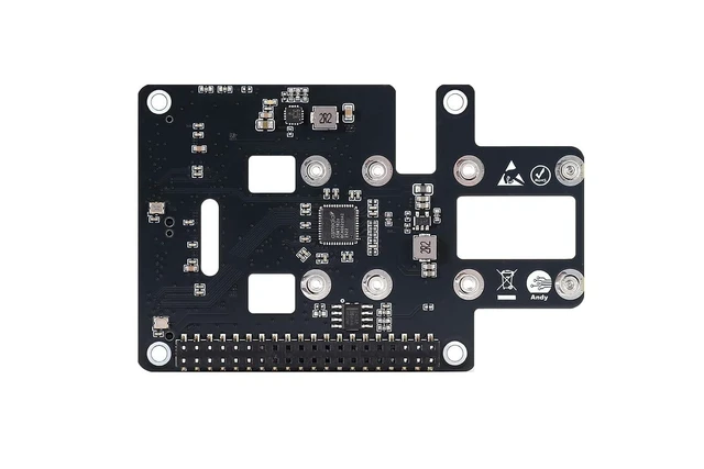 Alt view image 10 of 14 - PCIe to Dual M.2 NVMe SSD HAT+ Adapter for Raspberry Pi 5, Supports 2280/2260/2242/2230 NVMe Drives, PCIe x1 Gen2, NVMe Boot Storage Expansion Board