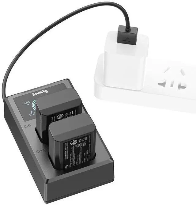 Alt view image 14 of 14 - WISDUM SmallRig Camera Battery and Charger Kit for NP-FW50 3818