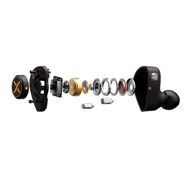 Alt view image 14 of 14 - Op.22 Earphpne 2DD 2BA Drivers in Ear Monitors with Adjustable Tuning Options 0.78 2pin S Cable 3.5mm Without mic