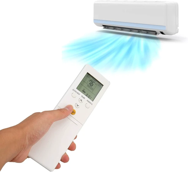 Alt view image 14 of 14 - Air Conditioner Remote Replacement for AR REF ASU12RLS3, AR REG1U ASU15RLS2, AOU12RLS3H ASU15RLF1, ASU12RLF AGU12RLF 9RLFFH