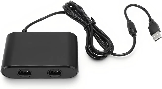Alt view image 8 of 14 - for N64 Controller Adapter for PC, Game Controller Converter Two for N64 Controllers to for or PC Supports for Home for Turbo 2 in 1 Gamepad Adapter