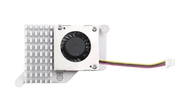 Alt view image 9 of 11 - for Raspberry Pi Official Active Cooler Suitable for Raspberry Pi 5 with Temperature-Controlled Blower Fan Aluminium Heatsink