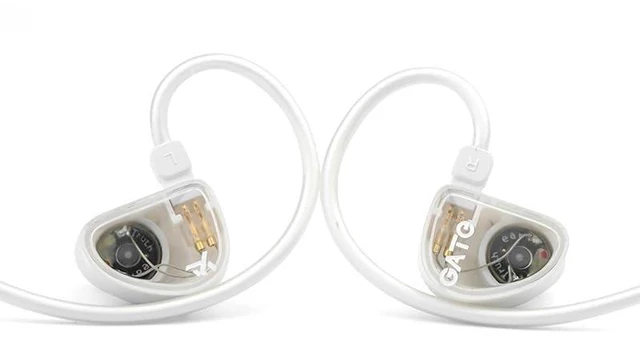 Alt view image 12 of 14 - TRUTHEAR GATE Dynamic Driver in Ear Headphone 3.5mm Interchangeable Headphone Cable Headphone (White, with mic)