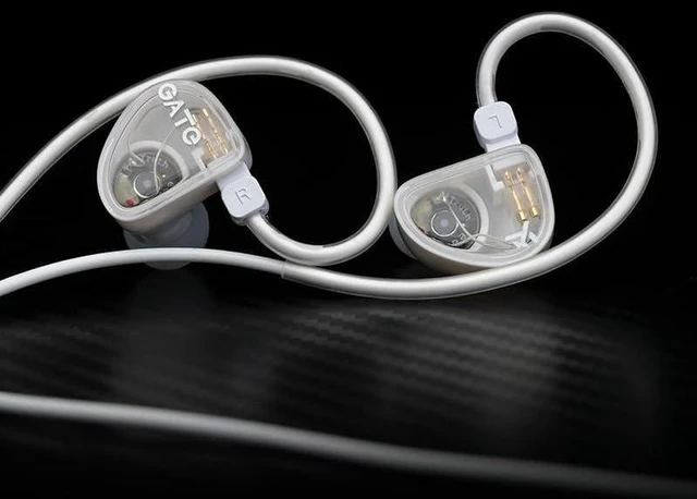 Alt view image 14 of 14 - TRUTHEAR GATE Dynamic Driver in Ear Headphone 3.5mm Interchangeable Headphone Cable Headphone (White, with mic)