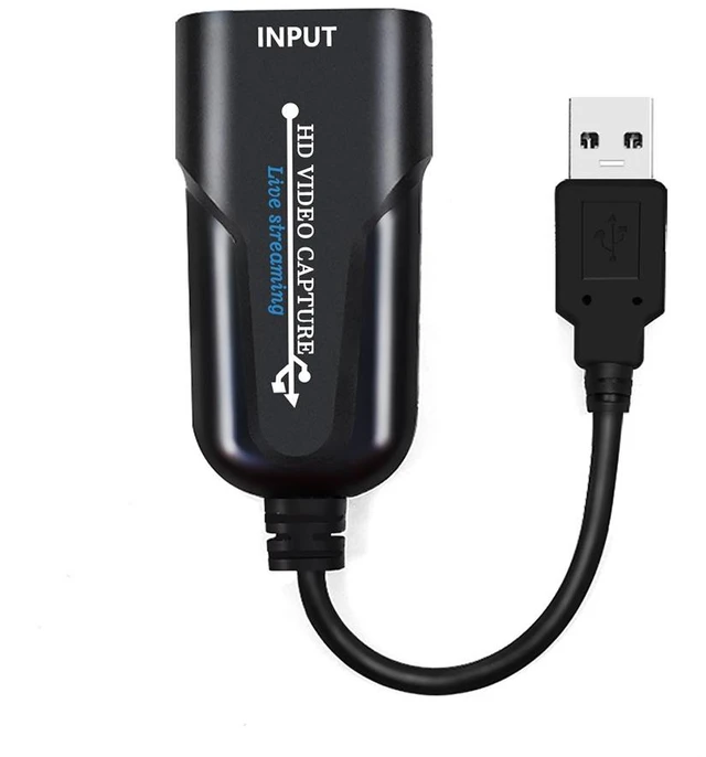Alt view image 8 of 14 - Capture Card HD to USB Game Capture Card Device Recorder Support HD Video 1080P Video Capture Card for TV PC PS4 Game
