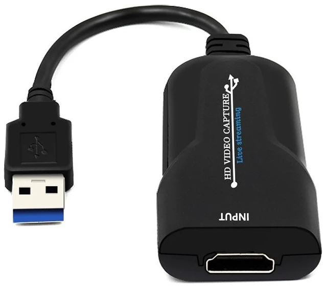 Alt view image 11 of 14 - Capture Card HD to USB Game Capture Card Device Recorder Support HD Video 1080P Video Capture Card for TV PC PS4 Game