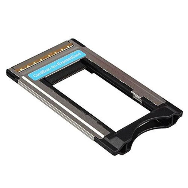 Alt view image 5 of 8 - ExpressCard 34mm to PCMCIA PC CardBus Card Reader Adapter USB for Laptop