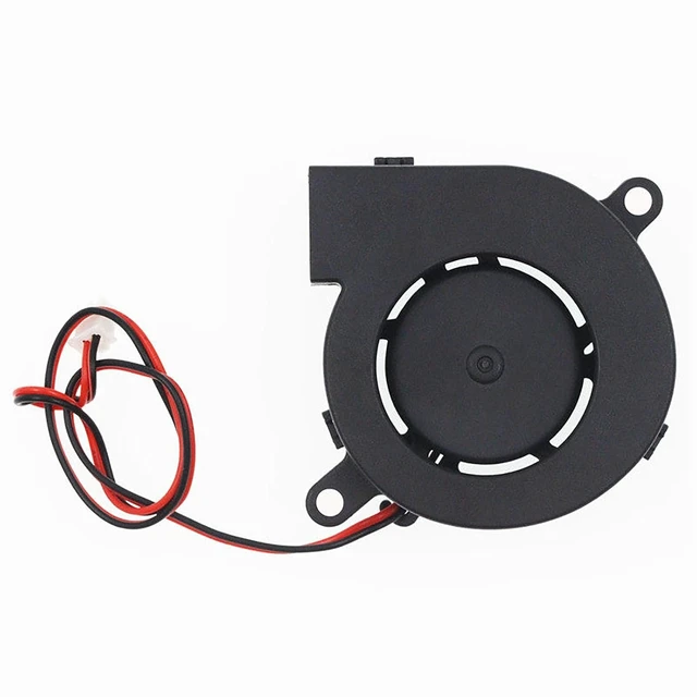 Alt view image 10 of 14 - DC 6025 Blower Fan 24V Tiny Micro Turbine 2Wire Dull Bearing 60mm x 25mm 24Volt DC Brushless Radial Turbo Fans for Hmidifier, Aroma Diffuser Cooling Ventilation Projects-4PCS